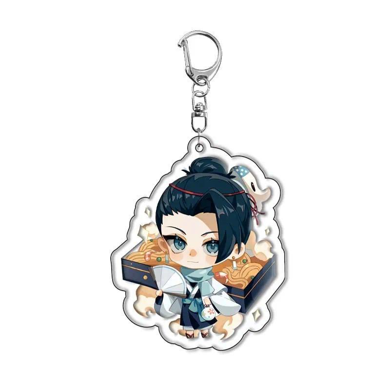 Keychain For Jjk Megumi Fushiguro Yuji Itadori Satoru Gojoi Geto Suguru Chibi Acrylic Keychain Móc Khóa In Theo Yêu Cầu, Chất Liệu Mica Trong Suốt In 2 Mặt , Dày 4mm 4 Keychain For Jjk Megumi Fushiguro Yuji Itadori Satoru Gojoi Geto Suguru Chibi Acrylic Keychain Móc Khóa In Theo Yêu Cầu, Chất Liệu Mica Trong Suốt In 2 Mặt , Dày 4mm - Ảnh 4