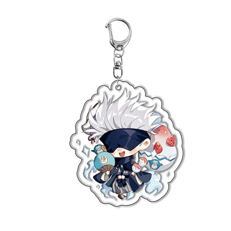 Keychain For Jjk Megumi Fushiguro Yuji Itadori Satoru Gojoi Geto Suguru Chibi Acrylic Keychain Móc Khóa In Theo Yêu Cầu, Chất Liệu Mica Trong Suốt In 2 Mặt , Dày 4mm 5 Keychain For Jjk Megumi Fushiguro Yuji Itadori Satoru Gojoi Geto Suguru Chibi Acrylic Keychain Móc Khóa In Theo Yêu Cầu, Chất Liệu Mica Trong Suốt In 2 Mặt , Dày 4mm - Ảnh 5
