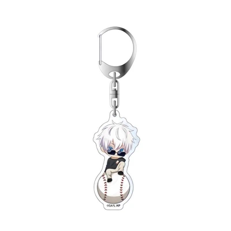 Keychain For Jjk Satoru Gojo Chosoi Kasumi Miwa Q Version Anime Self-made Acrylic Key Buckle Móc Khóa In Theo Yêu Cầu, Chất Liệu Mica Trong Suốt In 2 Mặt , Dày 4mm 4 Keychain For Jjk Satoru Gojo Chosoi Kasumi Miwa Q Version Anime Self-made Acrylic Key Buckle Móc Khóa In Theo Yêu Cầu, Chất Liệu Mica Trong Suốt In 2 Mặt , Dày 4mm - Ảnh 4