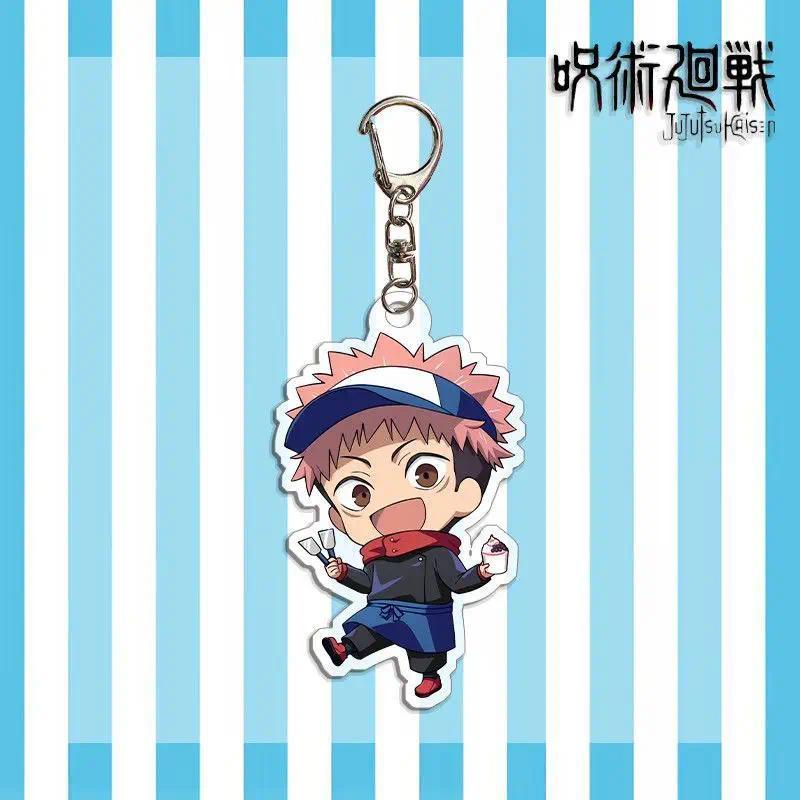 Keychain For Jjk Satoru Gojo Megumi Fushiguroi Yuji Itadori Maki Zenin Chibi Acrylic Keychain Móc Khóa In Theo Yêu Cầu, Chất Liệu Mica Trong Suốt In 2 Mặt , Dày 4mm 8 Keychain For Jjk Satoru Gojo Megumi Fushiguroi Yuji Itadori Maki Zenin Chibi Acrylic Keychain Móc Khóa In Theo Yêu Cầu, Chất Liệu Mica Trong Suốt In 2 Mặt , Dày 4mm - Ảnh 8