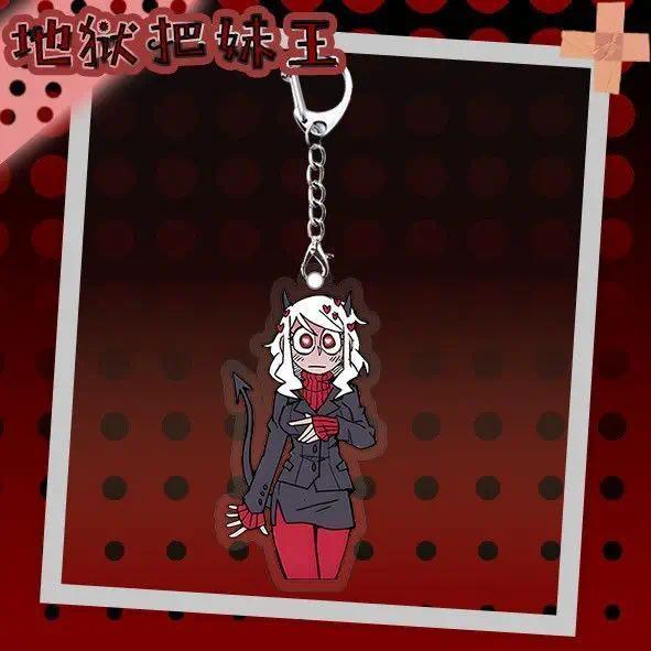 Keychain Game Women Helltaker Acrylic Keychain Man Anime Keychain Ornament Accessories Friend Móc Khóa In Theo Yêu Cầu, Chất Liệu Mica Trong Suốt In 2 Mặt , Dày 4mm 3 Keychain Game Women Helltaker Acrylic Keychain Man Anime Keychain Ornament Accessories Friend Móc Khóa In Theo Yêu Cầu, Chất Liệu Mica Trong Suốt In 2 Mặt , Dày 4mm - Ảnh 3
