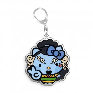 Keychain Op Optcg Card Eustass Kid Jinbe Sanji Keychain Anime Game Fans Recycled Acrylic Rare Móc Khóa In Theo Yêu Cầu, Chất Liệu Mica Trong Suốt In 2 Mặt , Dày 4mm