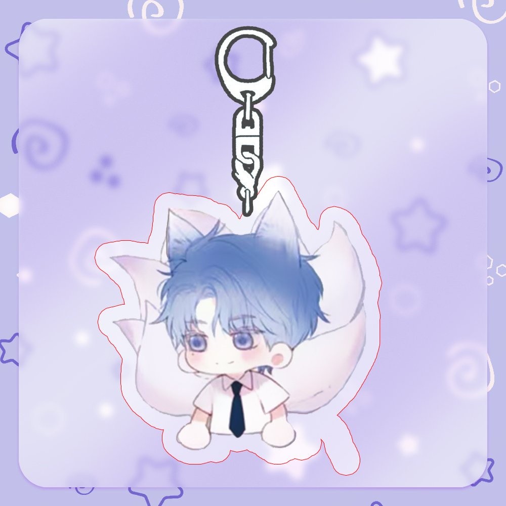 Keychain Printed With Fox's Trap Of The Ho Ly's Trap Ver Tai Ho Ly Manhua Anime Chibi Mica Móc Khóa In Theo Yêu Cầu, Chất Liệu Mica Trong Suốt In 2 Mặt , Dày 4mm 1 Keychain Printed With Fox's Trap Of The Ho Ly's Trap Ver Tai Ho Ly Manhua Anime Chibi Mica Móc Khóa In Theo Yêu Cầu, Chất Liệu Mica Trong Suốt In 2 Mặt , Dày 4mm