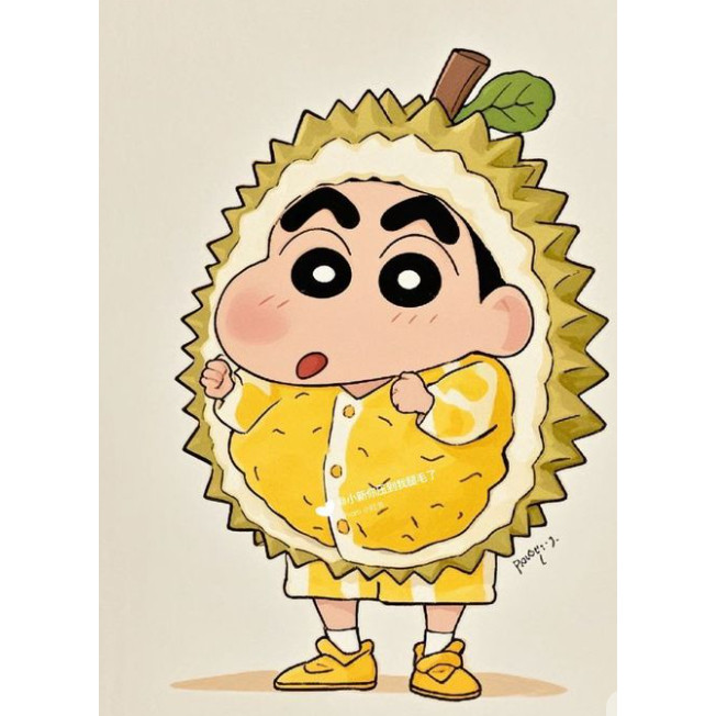 Keychain " Shin Chang Durian, Fruit Version,..." Móc Khóa In Theo Yêu Cầu, Chất Liệu Mica Trong Suốt In 2 Mặt , Dày 4mm 3 Keychain " Shin Chang Durian, Fruit Version,..." Móc Khóa In Theo Yêu Cầu, Chất Liệu Mica Trong Suốt In 2 Mặt , Dày 4mm - Ảnh 3