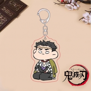 Keychain, Standee, Glass Painting Demon Slayer Kanroji Mitsuri Tokitou Muichirou Anime Study Móc Khóa In Theo Yêu Cầu, Chất Liệu Mica Trong Suốt In 2 Mặt , Dày 4mm