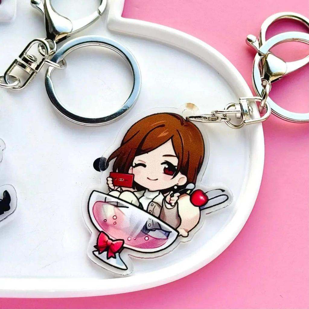 Keychains Acrylic Keychains For Jjk Gojo Satoru Itadori Yuji Fushiguro Megumi Cute Diy Mica Móc Khóa In Theo Yêu Cầu, Chất Liệu Mica Trong Suốt In 2 Mặt , Dày 4mm 5 Keychains Acrylic Keychains For Jjk Gojo Satoru Itadori Yuji Fushiguro Megumi Cute Diy Mica Móc Khóa In Theo Yêu Cầu, Chất Liệu Mica Trong Suốt In 2 Mặt , Dày 4mm - Ảnh 5