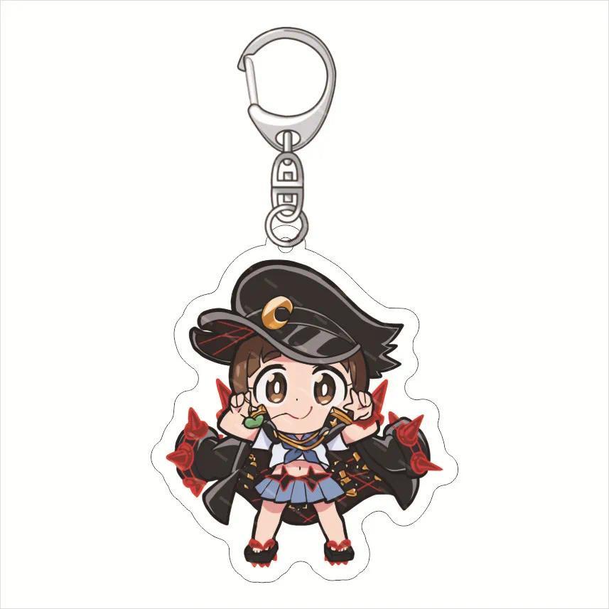 Kill La Kill Mica Keychain S Bag Charm Keyring Keychain Q Version Móc Khóa In Theo Yêu Cầu, Chất Liệu Mica Trong Suốt In 2 Mặt , Dày 4mm 3 Kill La Kill Mica Keychain S Bag Charm Keyring Keychain Q Version Móc Khóa In Theo Yêu Cầu, Chất Liệu Mica Trong Suốt In 2 Mặt , Dày 4mm - Ảnh 3