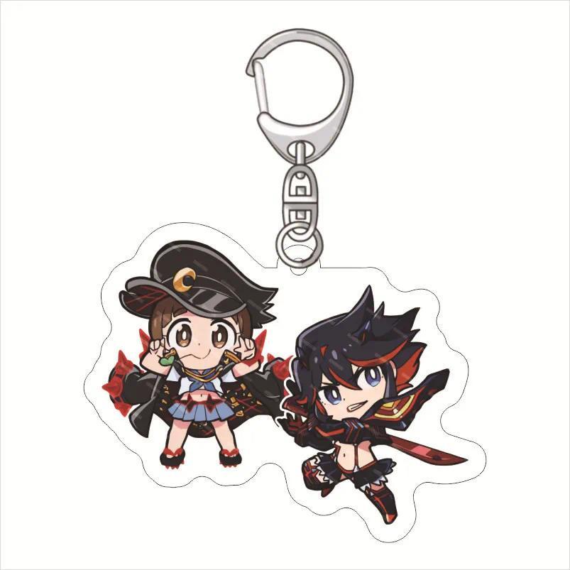 Kill La Kill Mica Keychain S Bag Charm Keyring Keychain Q Version Móc Khóa In Theo Yêu Cầu, Chất Liệu Mica Trong Suốt In 2 Mặt , Dày 4mm 4 Kill La Kill Mica Keychain S Bag Charm Keyring Keychain Q Version Móc Khóa In Theo Yêu Cầu, Chất Liệu Mica Trong Suốt In 2 Mặt , Dày 4mm - Ảnh 4