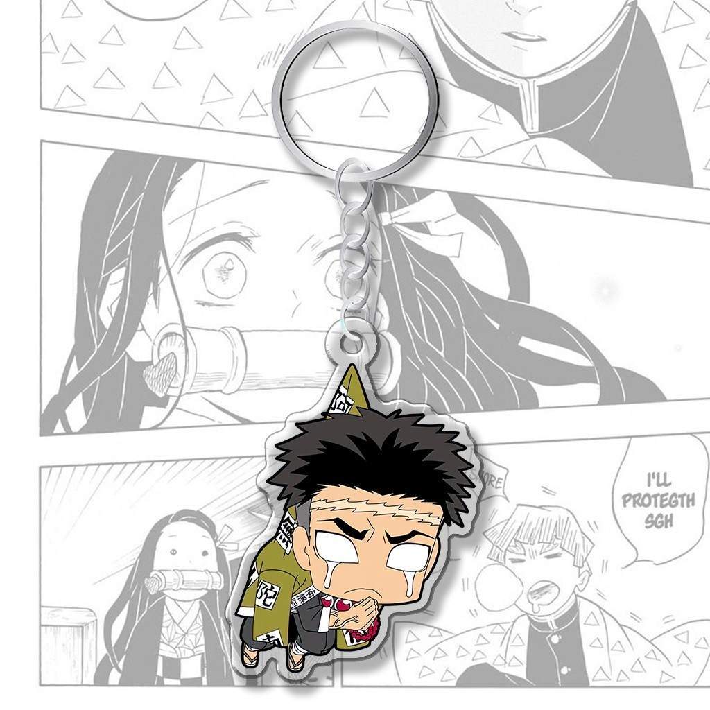 Kimetsu No Yaiba Tanjiro Nezuko Reverse Hanging Keychain, Anime And Manga Fashion Backpack Móc Khóa In Theo Yêu Cầu, Chất Liệu Mica Trong Suốt In 2 Mặt , Dày 4mm 2 Kimetsu No Yaiba Tanjiro Nezuko Reverse Hanging Keychain, Anime And Manga Fashion Backpack Móc Khóa In Theo Yêu Cầu, Chất Liệu Mica Trong Suốt In 2 Mặt , Dày 4mm - Ảnh 2