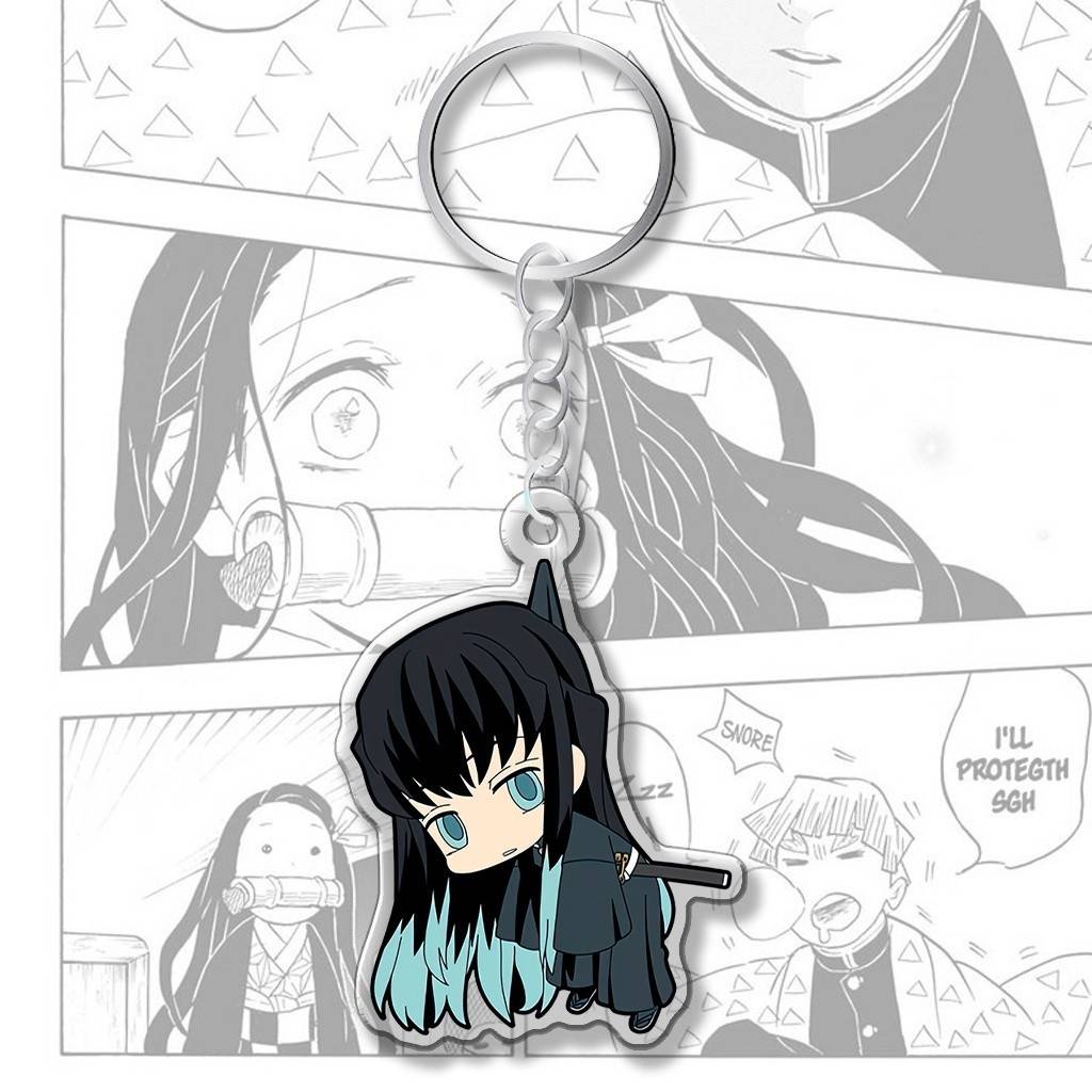 Kimetsu No Yaiba Tanjiro Nezuko Reverse Hanging Keychain, Anime And Manga Fashion Backpack Móc Khóa In Theo Yêu Cầu, Chất Liệu Mica Trong Suốt In 2 Mặt , Dày 4mm 4 Kimetsu No Yaiba Tanjiro Nezuko Reverse Hanging Keychain, Anime And Manga Fashion Backpack Móc Khóa In Theo Yêu Cầu, Chất Liệu Mica Trong Suốt In 2 Mặt , Dày 4mm - Ảnh 4