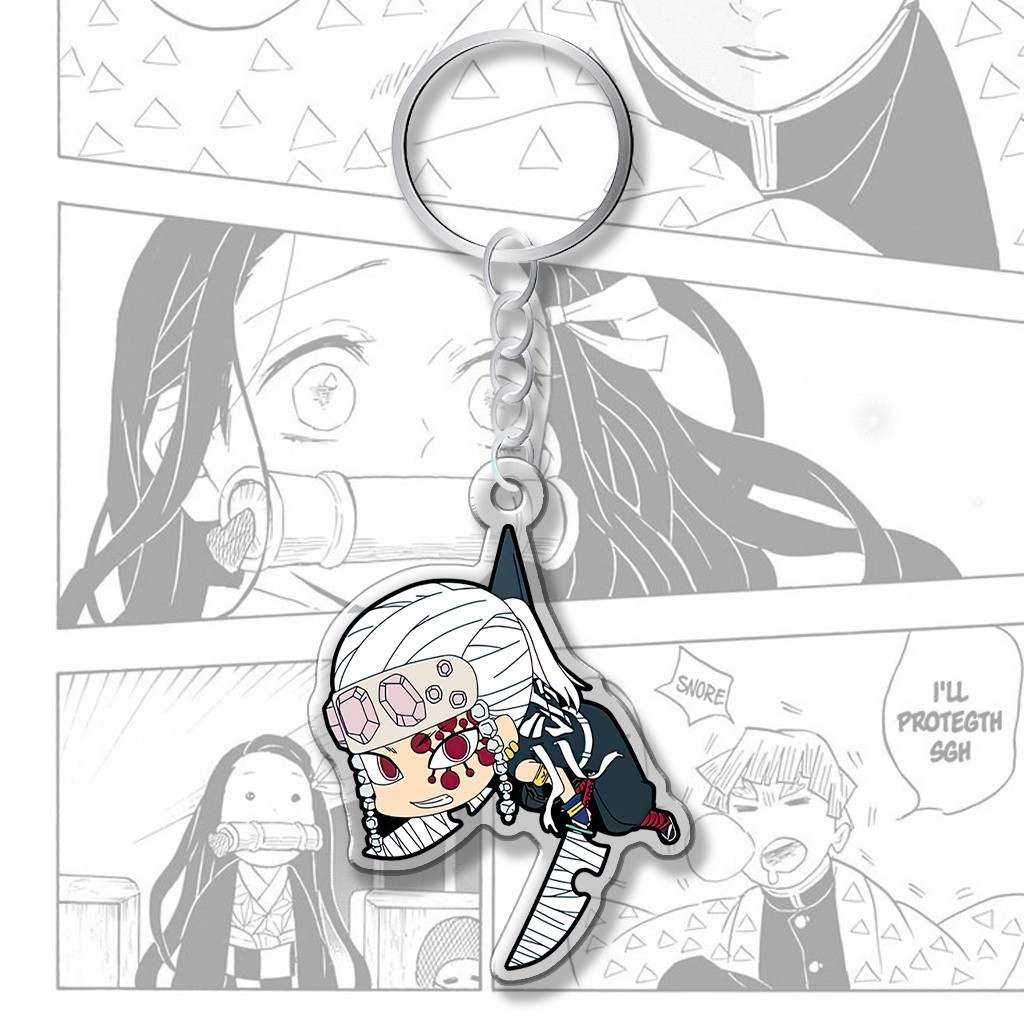 Kimetsu No Yaiba Tanjiro Nezuko Reverse Hanging Keychain, Anime And Manga Fashion Backpack Móc Khóa In Theo Yêu Cầu, Chất Liệu Mica Trong Suốt In 2 Mặt , Dày 4mm 5 Kimetsu No Yaiba Tanjiro Nezuko Reverse Hanging Keychain, Anime And Manga Fashion Backpack Móc Khóa In Theo Yêu Cầu, Chất Liệu Mica Trong Suốt In 2 Mặt , Dày 4mm - Ảnh 5