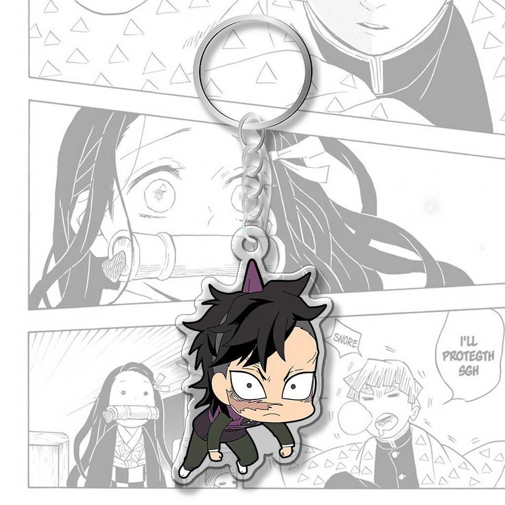 Kimetsu No Yaiba Tanjiro Nezuko Reverse Hanging Keychain, Anime And Manga Fashion Backpack Móc Khóa In Theo Yêu Cầu, Chất Liệu Mica Trong Suốt In 2 Mặt , Dày 4mm 8 Kimetsu No Yaiba Tanjiro Nezuko Reverse Hanging Keychain, Anime And Manga Fashion Backpack Móc Khóa In Theo Yêu Cầu, Chất Liệu Mica Trong Suốt In 2 Mặt , Dày 4mm - Ảnh 8