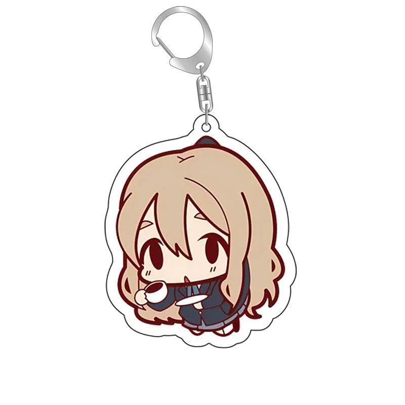 K-on! Hirasawa Yui Akiyama Mio Acryic Anime Keychain Cartoon Keyring Bag Parts & Accessories Móc Khóa In Theo Yêu Cầu, Chất Liệu Mica Trong Suốt In 2 Mặt , Dày 4mm 3 K-on! Hirasawa Yui Akiyama Mio Acryic Anime Keychain Cartoon Keyring Bag Parts & Accessories Móc Khóa In Theo Yêu Cầu, Chất Liệu Mica Trong Suốt In 2 Mặt , Dày 4mm - Ảnh 3