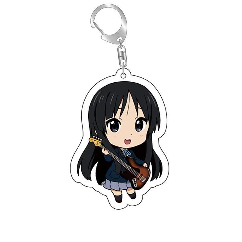 K-on! Hirasawa Yui Akiyama Mio Acryic Anime Keychain Cartoon Keyring Bag Parts & Accessories Móc Khóa In Theo Yêu Cầu, Chất Liệu Mica Trong Suốt In 2 Mặt , Dày 4mm 5 K-on! Hirasawa Yui Akiyama Mio Acryic Anime Keychain Cartoon Keyring Bag Parts & Accessories Móc Khóa In Theo Yêu Cầu, Chất Liệu Mica Trong Suốt In 2 Mặt , Dày 4mm - Ảnh 5