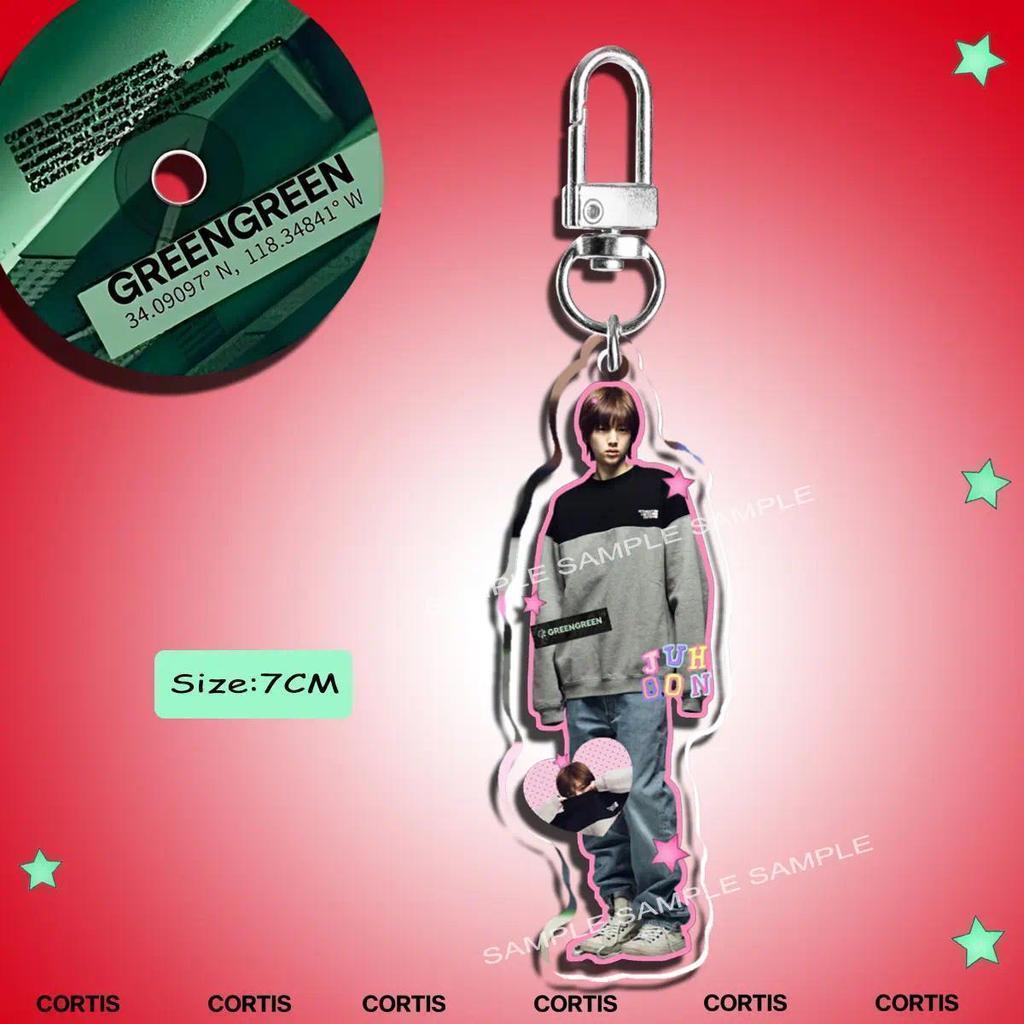 K‐pop Cortis Kenonho Cute Album Greengreen Redred Acrylic Keychain Seonghyeon Juhoon James Móc Khóa In Theo Yêu Cầu, Chất Liệu Mica Trong Suốt In 2 Mặt , Dày 4mm 2 K‐pop Cortis Kenonho Cute Album Greengreen Redred Acrylic Keychain Seonghyeon Juhoon James Móc Khóa In Theo Yêu Cầu, Chất Liệu Mica Trong Suốt In 2 Mặt , Dày 4mm - Ảnh 2