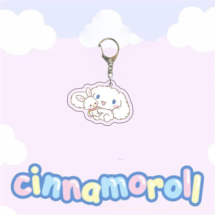 Kuromi Cinnamoroll Expression Anime Acrylic Cute Figure Bag Charms Key Ring Hanging Car Móc Khóa In Theo Yêu Cầu, Chất Liệu Mica Trong Suốt In 2 Mặt , Dày 4mm 11 Kuromi Cinnamoroll Expression Anime Acrylic Cute Figure Bag Charms Key Ring Hanging Car Móc Khóa In Theo Yêu Cầu, Chất Liệu Mica Trong Suốt In 2 Mặt , Dày 4mm - Ảnh 11