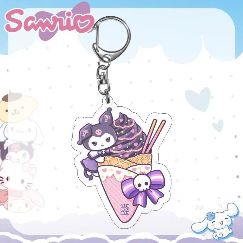 Kuromi Melody Hello Kitty Acrylic Fun Keychain Jewelry Friends Gift Bag Charms Keyring Móc Khóa In Theo Yêu Cầu, Chất Liệu Mica Trong Suốt In 2 Mặt , Dày 4mm 2 Kuromi Melody Hello Kitty Acrylic Fun Keychain Jewelry Friends Gift Bag Charms Keyring Móc Khóa In Theo Yêu Cầu, Chất Liệu Mica Trong Suốt In 2 Mặt , Dày 4mm - Ảnh 2