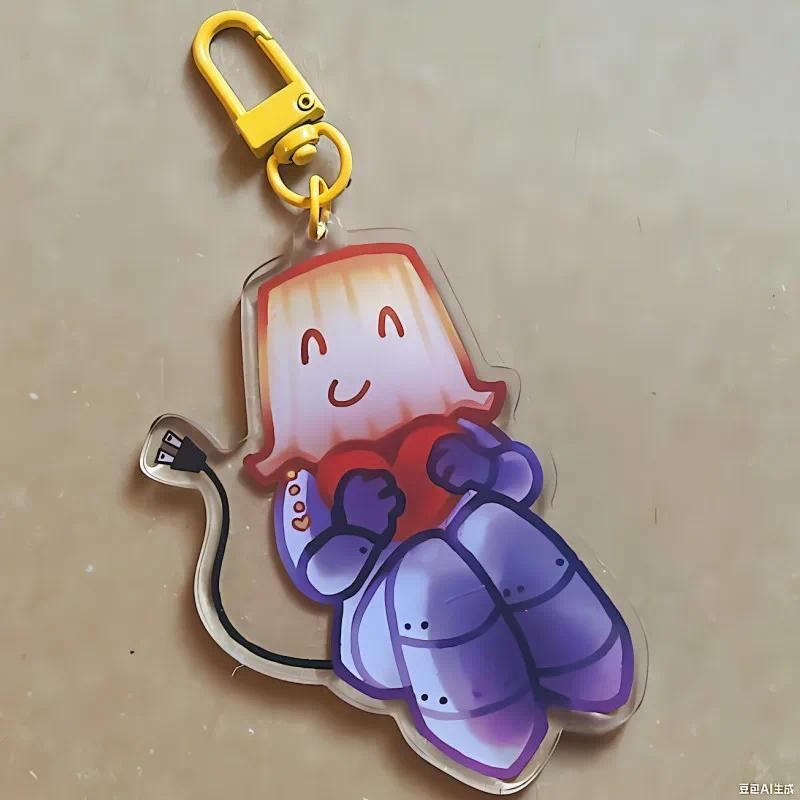 Lampert Regretevator Acrylic Keychain Cute Cartoon Game Character Pendant Móc Khóa In Theo Yêu Cầu, Chất Liệu Mica Trong Suốt In 2 Mặt , Dày 4mm 1 Lampert Regretevator Acrylic Keychain Cute Cartoon Game Character Pendant Móc Khóa In Theo Yêu Cầu, Chất Liệu Mica Trong Suốt In 2 Mặt , Dày 4mm