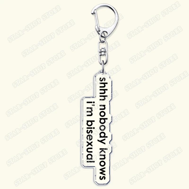 Lgbtq Funny Rainbow Keychain Bag Gay Pride Lesbian Meme Biseexual Transgender Bumper Mica Móc Khóa In Theo Yêu Cầu, Chất Liệu Mica Trong Suốt In 2 Mặt , Dày 4mm 18 Lgbtq Funny Rainbow Keychain Bag Gay Pride Lesbian Meme Biseexual Transgender Bumper Mica Móc Khóa In Theo Yêu Cầu, Chất Liệu Mica Trong Suốt In 2 Mặt , Dày 4mm - Ảnh 18