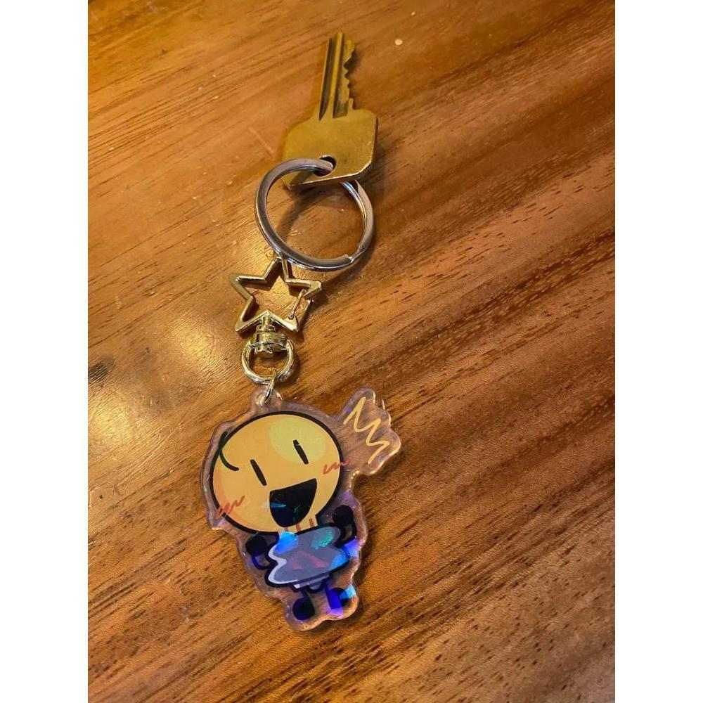 Lightbulb (inanimate Integration) Double-sided Acrylic Keychain Cute Cartoon Game Character Móc Khóa In Theo Yêu Cầu, Chất Liệu Mica Trong Suốt In 2 Mặt , Dày 4mm 1 Lightbulb (inanimate Integration) Double-sided Acrylic Keychain Cute Cartoon Game Character Móc Khóa In Theo Yêu Cầu, Chất Liệu Mica Trong Suốt In 2 Mặt , Dày 4mm