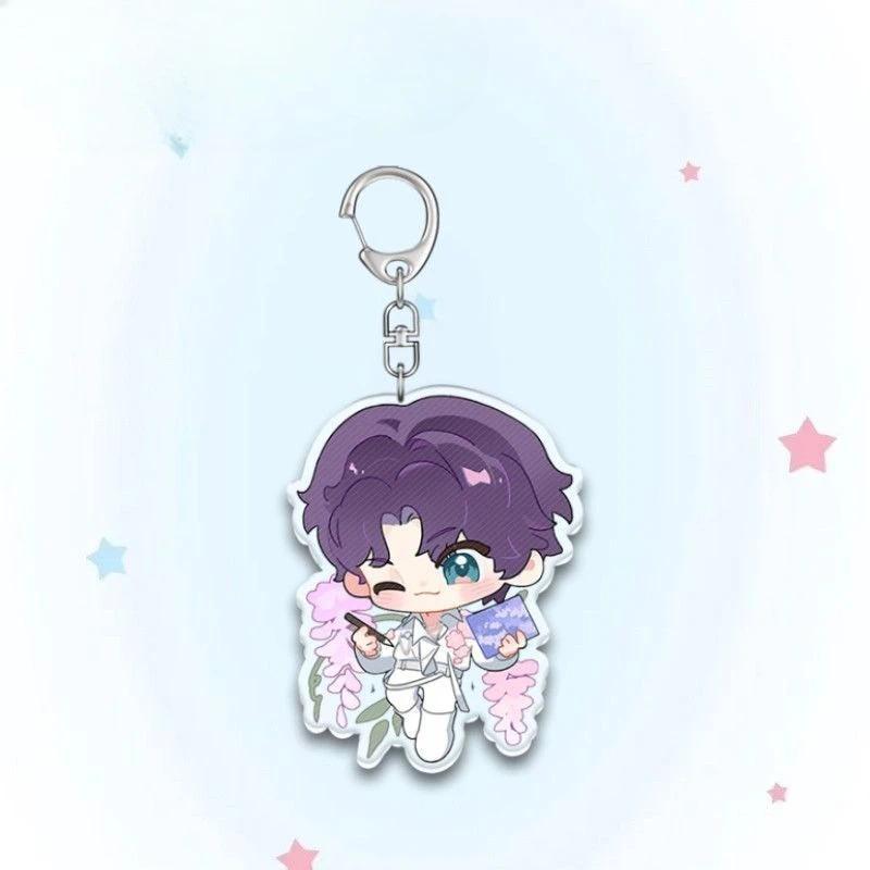 Love And Deepspace Surrounding High-value Mica Keychain Rafayel Zayne Xavier Spring Day Caleb Móc Khóa In Theo Yêu Cầu, Chất Liệu Mica Trong Suốt In 2 Mặt , Dày 4mm 3 Love And Deepspace Surrounding High-value Mica Keychain Rafayel Zayne Xavier Spring Day Caleb Móc Khóa In Theo Yêu Cầu, Chất Liệu Mica Trong Suốt In 2 Mặt , Dày 4mm - Ảnh 3