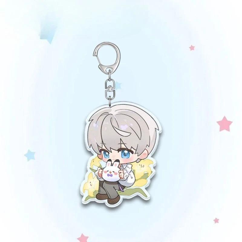 Love And Deepspace Surrounding High-value Mica Keychain Rafayel Zayne Xavier Spring Day Caleb Móc Khóa In Theo Yêu Cầu, Chất Liệu Mica Trong Suốt In 2 Mặt , Dày 4mm 1 Love And Deepspace Surrounding High-value Mica Keychain Rafayel Zayne Xavier Spring Day Caleb Móc Khóa In Theo Yêu Cầu, Chất Liệu Mica Trong Suốt In 2 Mặt , Dày 4mm