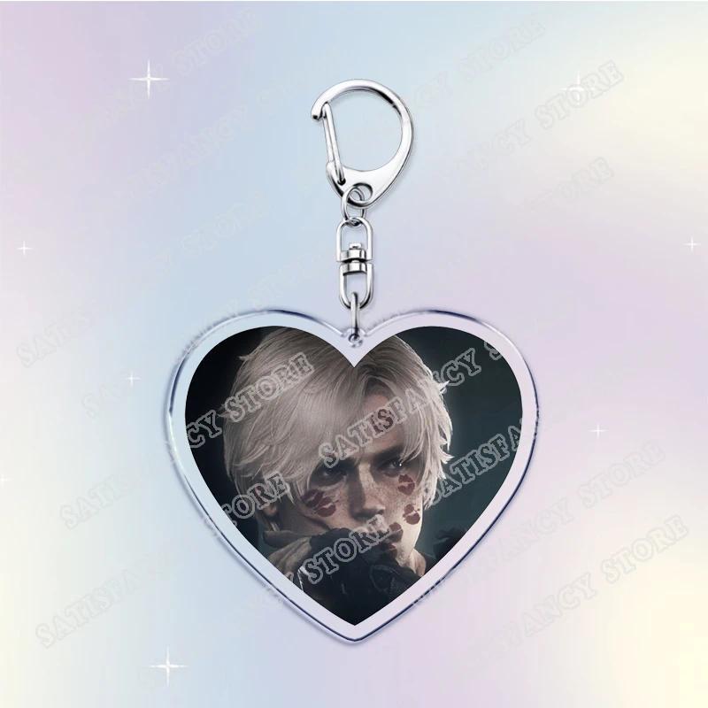 Love Heart-shaped Leon Horror Game Keychain, Kennedy For Gamers, Móc Khóa In Theo Yêu Cầu, Chất Liệu Mica Trong Suốt In 2 Mặt , Dày 4mm 12 Love Heart-shaped Leon Horror Game Keychain, Kennedy For Gamers, Móc Khóa In Theo Yêu Cầu, Chất Liệu Mica Trong Suốt In 2 Mặt , Dày 4mm - Ảnh 12