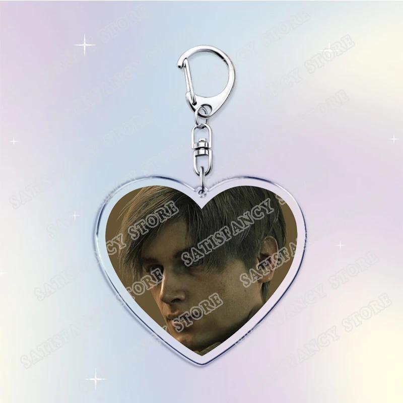 Love Heart-shaped Leon Horror Game Keychain, Kennedy For Gamers, Móc Khóa In Theo Yêu Cầu, Chất Liệu Mica Trong Suốt In 2 Mặt , Dày 4mm 15 Love Heart-shaped Leon Horror Game Keychain, Kennedy For Gamers, Móc Khóa In Theo Yêu Cầu, Chất Liệu Mica Trong Suốt In 2 Mặt , Dày 4mm - Ảnh 15