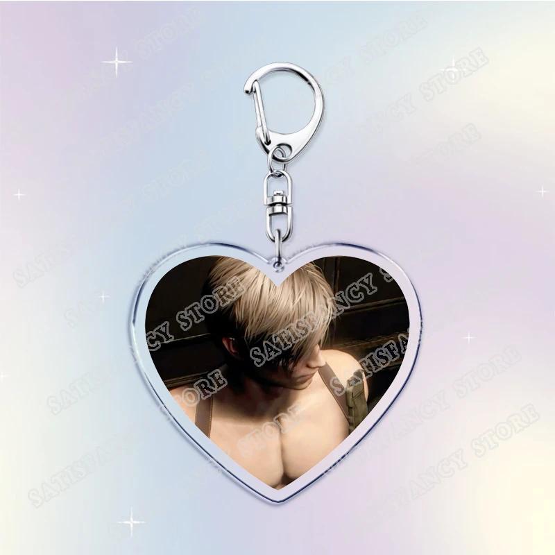 Love Heart-shaped Leon Horror Game Keychain, Kennedy For Gamers, Móc Khóa In Theo Yêu Cầu, Chất Liệu Mica Trong Suốt In 2 Mặt , Dày 4mm 16 Love Heart-shaped Leon Horror Game Keychain, Kennedy For Gamers, Móc Khóa In Theo Yêu Cầu, Chất Liệu Mica Trong Suốt In 2 Mặt , Dày 4mm - Ảnh 16