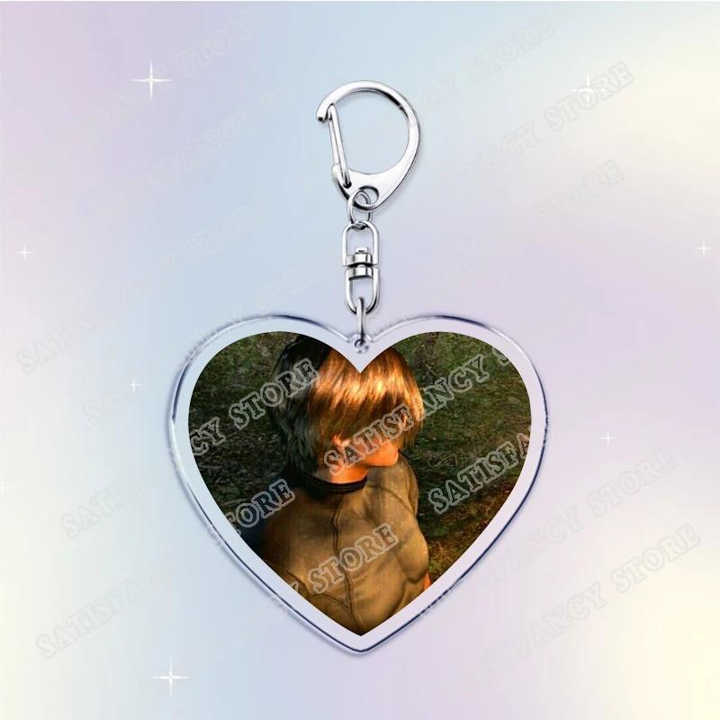 Love Heart-shaped Leon Horror Game Keychain, Kennedy For Gamers, Móc Khóa In Theo Yêu Cầu, Chất Liệu Mica Trong Suốt In 2 Mặt , Dày 4mm 17 Love Heart-shaped Leon Horror Game Keychain, Kennedy For Gamers, Móc Khóa In Theo Yêu Cầu, Chất Liệu Mica Trong Suốt In 2 Mặt , Dày 4mm - Ảnh 17