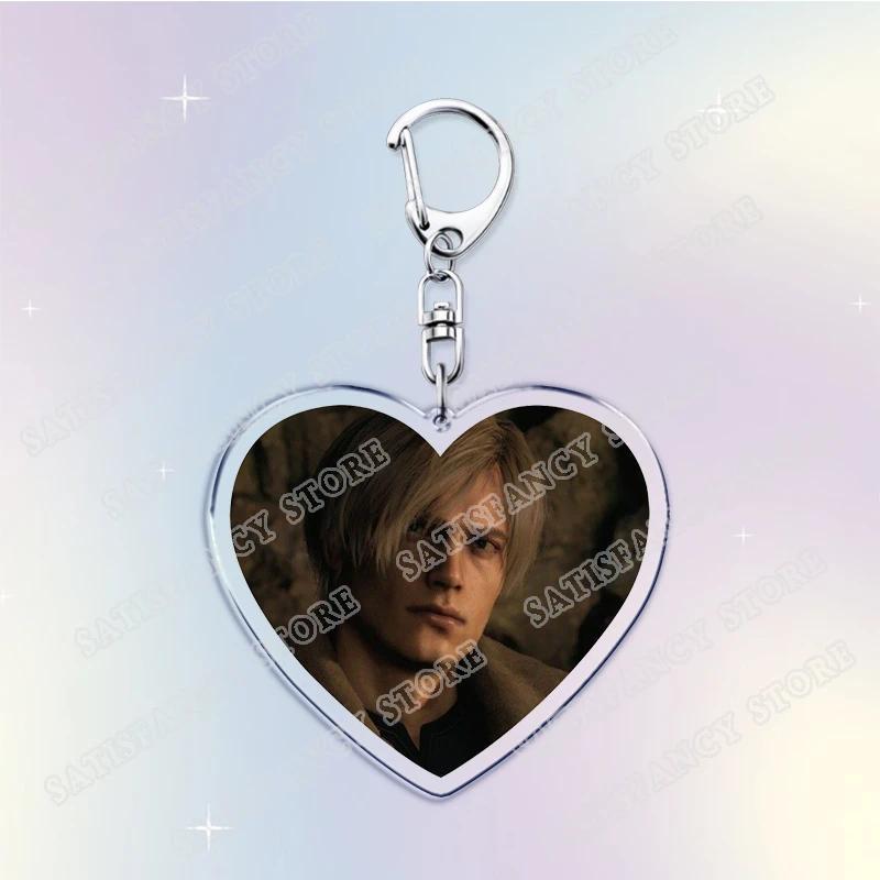 Love Heart-shaped Leon Horror Game Keychain, Kennedy For Gamers, Móc Khóa In Theo Yêu Cầu, Chất Liệu Mica Trong Suốt In 2 Mặt , Dày 4mm 18 Love Heart-shaped Leon Horror Game Keychain, Kennedy For Gamers, Móc Khóa In Theo Yêu Cầu, Chất Liệu Mica Trong Suốt In 2 Mặt , Dày 4mm - Ảnh 18