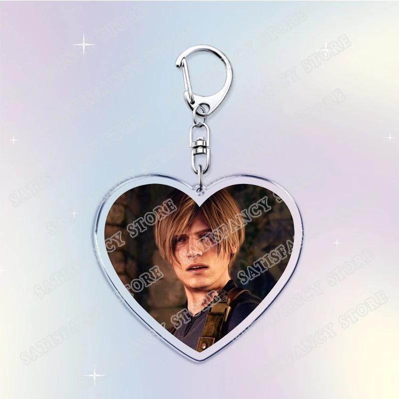 Love Heart-shaped Leon Horror Game Keychain, Kennedy For Gamers, Móc Khóa In Theo Yêu Cầu, Chất Liệu Mica Trong Suốt In 2 Mặt , Dày 4mm 21 Love Heart-shaped Leon Horror Game Keychain, Kennedy For Gamers, Móc Khóa In Theo Yêu Cầu, Chất Liệu Mica Trong Suốt In 2 Mặt , Dày 4mm - Ảnh 21