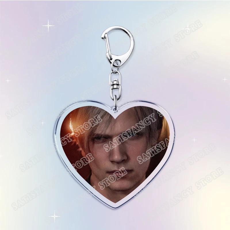 Love Heart-shaped Leon Horror Game Keychain, Kennedy For Gamers, Móc Khóa In Theo Yêu Cầu, Chất Liệu Mica Trong Suốt In 2 Mặt , Dày 4mm 22 Love Heart-shaped Leon Horror Game Keychain, Kennedy For Gamers, Móc Khóa In Theo Yêu Cầu, Chất Liệu Mica Trong Suốt In 2 Mặt , Dày 4mm - Ảnh 22