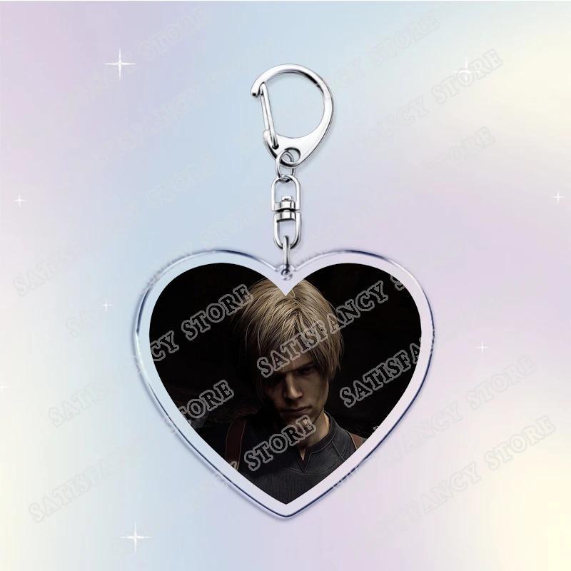 Love Heart-shaped Leon Horror Game Keychain, Kennedy For Gamers, Móc Khóa In Theo Yêu Cầu, Chất Liệu Mica Trong Suốt In 2 Mặt , Dày 4mm 23 Love Heart-shaped Leon Horror Game Keychain, Kennedy For Gamers, Móc Khóa In Theo Yêu Cầu, Chất Liệu Mica Trong Suốt In 2 Mặt , Dày 4mm - Ảnh 23