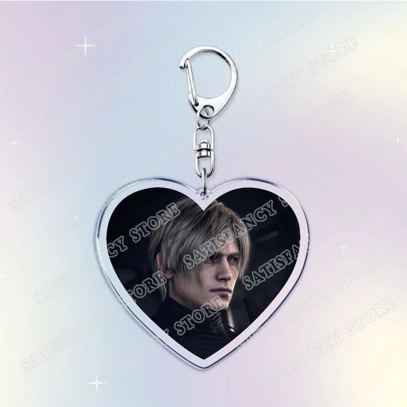 Love Heart-shaped Leon Horror Game Keychain, Kennedy For Gamers, Móc Khóa In Theo Yêu Cầu, Chất Liệu Mica Trong Suốt In 2 Mặt , Dày 4mm 6 Love Heart-shaped Leon Horror Game Keychain, Kennedy For Gamers, Móc Khóa In Theo Yêu Cầu, Chất Liệu Mica Trong Suốt In 2 Mặt , Dày 4mm - Ảnh 6