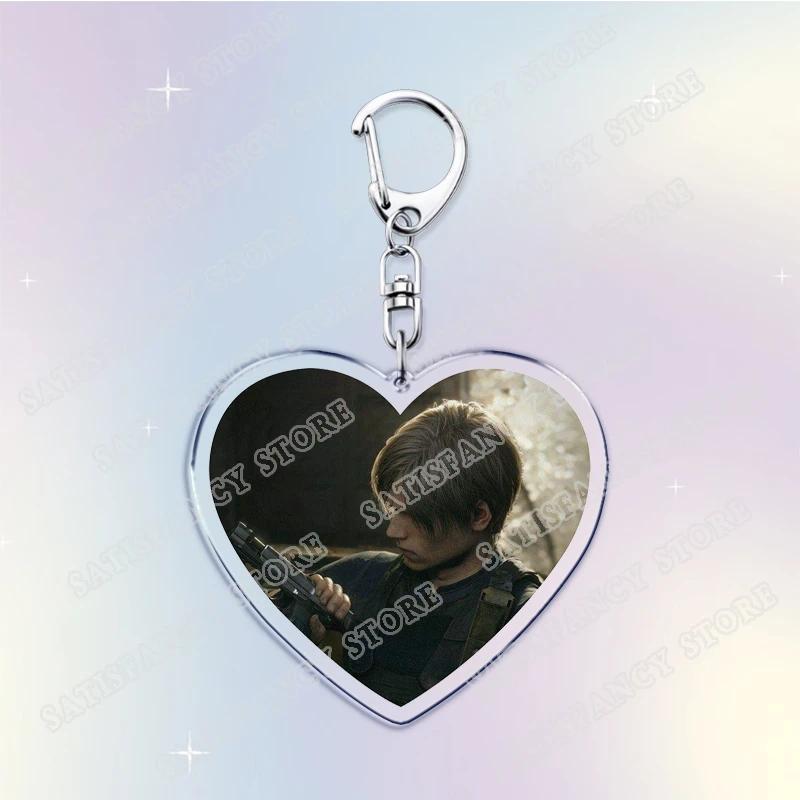 Love Heart-shaped Leon Horror Game Keychain, Kennedy For Gamers, Móc Khóa In Theo Yêu Cầu, Chất Liệu Mica Trong Suốt In 2 Mặt , Dày 4mm 8 Love Heart-shaped Leon Horror Game Keychain, Kennedy For Gamers, Móc Khóa In Theo Yêu Cầu, Chất Liệu Mica Trong Suốt In 2 Mặt , Dày 4mm - Ảnh 8
