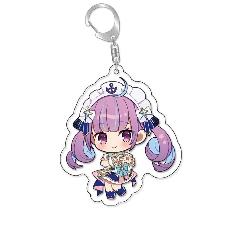 Lovelive Vtuber Nakiri Ayame Shirakami Fubuki Minato Aqua Gawr Gura Mica Keychain Bag Parts & Móc Khóa In Theo Yêu Cầu, Chất Liệu Mica Trong Suốt In 2 Mặt , Dày 4mm 5 Lovelive Vtuber Nakiri Ayame Shirakami Fubuki Minato Aqua Gawr Gura Mica Keychain Bag Parts & Móc Khóa In Theo Yêu Cầu, Chất Liệu Mica Trong Suốt In 2 Mặt , Dày 4mm - Ảnh 5