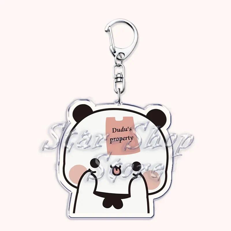 Lovely Bubu Dudu Property Keychains Couple Bear Panda Pendant Mica Keychain Móc Khóa In Theo Yêu Cầu, Chất Liệu Mica Trong Suốt In 2 Mặt , Dày 4mm 1 Lovely Bubu Dudu Property Keychains Couple Bear Panda Pendant Mica Keychain Móc Khóa In Theo Yêu Cầu, Chất Liệu Mica Trong Suốt In 2 Mặt , Dày 4mm