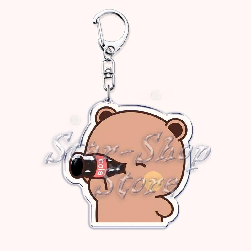 Lovely Bubu Dudu Rose Love Keychains Couple Bear Panda Pendant Mica Keychain Móc Khóa In Theo Yêu Cầu, Chất Liệu Mica Trong Suốt In 2 Mặt , Dày 4mm 13 Lovely Bubu Dudu Rose Love Keychains Couple Bear Panda Pendant Mica Keychain Móc Khóa In Theo Yêu Cầu, Chất Liệu Mica Trong Suốt In 2 Mặt , Dày 4mm - Ảnh 13