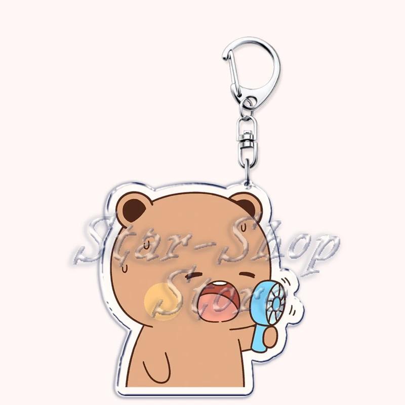 Lovely Bubu Dudu Rose Love Keychains Couple Bear Panda Pendant Mica Keychain Móc Khóa In Theo Yêu Cầu, Chất Liệu Mica Trong Suốt In 2 Mặt , Dày 4mm 15 Lovely Bubu Dudu Rose Love Keychains Couple Bear Panda Pendant Mica Keychain Móc Khóa In Theo Yêu Cầu, Chất Liệu Mica Trong Suốt In 2 Mặt , Dày 4mm - Ảnh 15