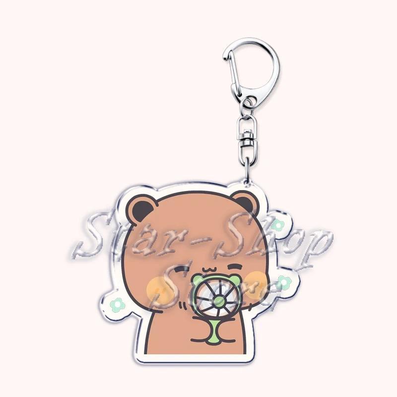 Lovely Bubu Dudu Rose Love Keychains Couple Bear Panda Pendant Mica Keychain Móc Khóa In Theo Yêu Cầu, Chất Liệu Mica Trong Suốt In 2 Mặt , Dày 4mm 16 Lovely Bubu Dudu Rose Love Keychains Couple Bear Panda Pendant Mica Keychain Móc Khóa In Theo Yêu Cầu, Chất Liệu Mica Trong Suốt In 2 Mặt , Dày 4mm - Ảnh 16
