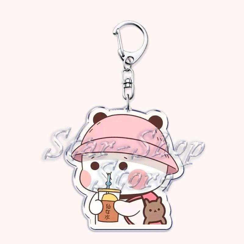 Lovely Bubu Dudu Rose Love Keychains Couple Bear Panda Pendant Mica Keychain Móc Khóa In Theo Yêu Cầu, Chất Liệu Mica Trong Suốt In 2 Mặt , Dày 4mm 19 Lovely Bubu Dudu Rose Love Keychains Couple Bear Panda Pendant Mica Keychain Móc Khóa In Theo Yêu Cầu, Chất Liệu Mica Trong Suốt In 2 Mặt , Dày 4mm - Ảnh 19