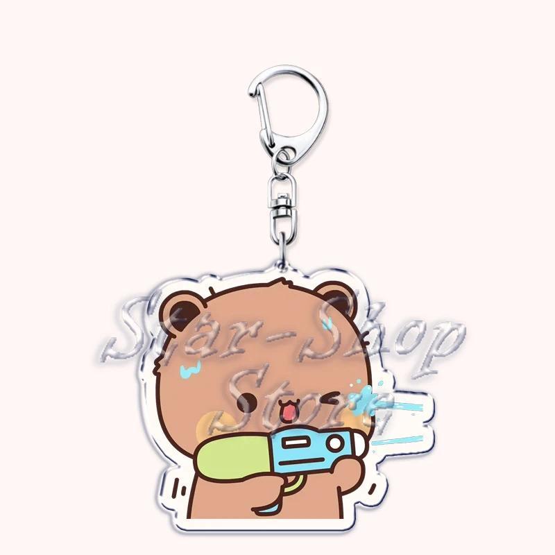Lovely Bubu Dudu Rose Love Keychains Couple Bear Panda Pendant Mica Keychain Móc Khóa In Theo Yêu Cầu, Chất Liệu Mica Trong Suốt In 2 Mặt , Dày 4mm 20 Lovely Bubu Dudu Rose Love Keychains Couple Bear Panda Pendant Mica Keychain Móc Khóa In Theo Yêu Cầu, Chất Liệu Mica Trong Suốt In 2 Mặt , Dày 4mm - Ảnh 20