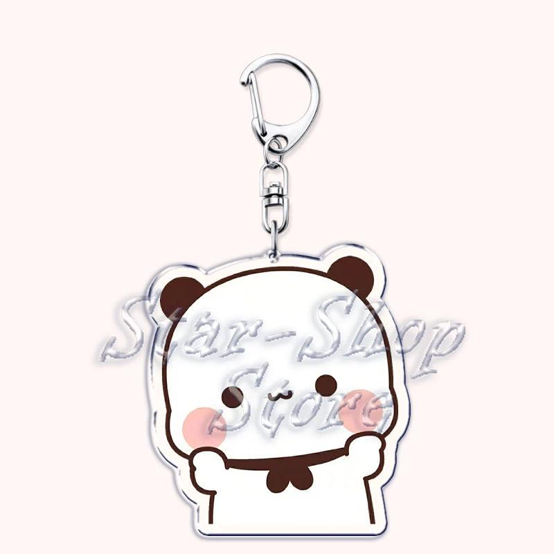 Lovely Bubu Dudu Rose Love Keychains Couple Bear Panda Pendant Mica Keychain Móc Khóa In Theo Yêu Cầu, Chất Liệu Mica Trong Suốt In 2 Mặt , Dày 4mm 23 Lovely Bubu Dudu Rose Love Keychains Couple Bear Panda Pendant Mica Keychain Móc Khóa In Theo Yêu Cầu, Chất Liệu Mica Trong Suốt In 2 Mặt , Dày 4mm - Ảnh 23