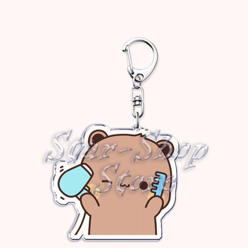 Lovely Bubu Dudu Rose Love Keychains Couple Bear Panda Pendant Mica Keychain Móc Khóa In Theo Yêu Cầu, Chất Liệu Mica Trong Suốt In 2 Mặt , Dày 4mm 25 Lovely Bubu Dudu Rose Love Keychains Couple Bear Panda Pendant Mica Keychain Móc Khóa In Theo Yêu Cầu, Chất Liệu Mica Trong Suốt In 2 Mặt , Dày 4mm - Ảnh 25
