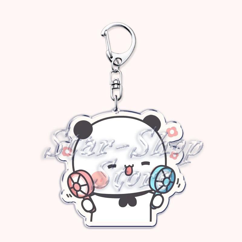 Lovely Bubu Dudu Rose Love Keychains Couple Bear Panda Pendant Mica Keychain Móc Khóa In Theo Yêu Cầu, Chất Liệu Mica Trong Suốt In 2 Mặt , Dày 4mm 26 Lovely Bubu Dudu Rose Love Keychains Couple Bear Panda Pendant Mica Keychain Móc Khóa In Theo Yêu Cầu, Chất Liệu Mica Trong Suốt In 2 Mặt , Dày 4mm - Ảnh 26