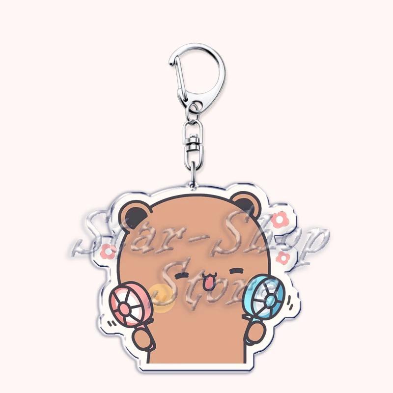 Lovely Bubu Dudu Rose Love Keychains Couple Bear Panda Pendant Mica Keychain Móc Khóa In Theo Yêu Cầu, Chất Liệu Mica Trong Suốt In 2 Mặt , Dày 4mm 27 Lovely Bubu Dudu Rose Love Keychains Couple Bear Panda Pendant Mica Keychain Móc Khóa In Theo Yêu Cầu, Chất Liệu Mica Trong Suốt In 2 Mặt , Dày 4mm - Ảnh 27