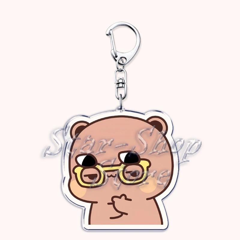 Lovely Bubu Dudu Rose Love Keychains Couple Bear Panda Pendant Mica Keychain Móc Khóa In Theo Yêu Cầu, Chất Liệu Mica Trong Suốt In 2 Mặt , Dày 4mm 34 Lovely Bubu Dudu Rose Love Keychains Couple Bear Panda Pendant Mica Keychain Móc Khóa In Theo Yêu Cầu, Chất Liệu Mica Trong Suốt In 2 Mặt , Dày 4mm - Ảnh 34