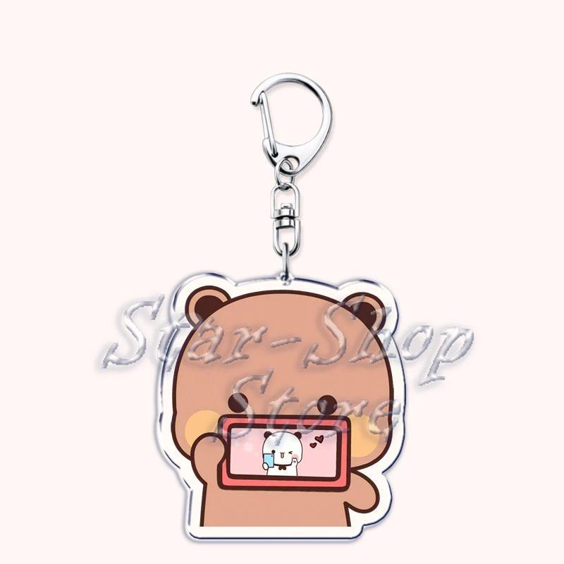 Lovely Bubu Dudu Rose Love Keychains Couple Bear Panda Pendant Mica Keychain Móc Khóa In Theo Yêu Cầu, Chất Liệu Mica Trong Suốt In 2 Mặt , Dày 4mm 36 Lovely Bubu Dudu Rose Love Keychains Couple Bear Panda Pendant Mica Keychain Móc Khóa In Theo Yêu Cầu, Chất Liệu Mica Trong Suốt In 2 Mặt , Dày 4mm - Ảnh 36