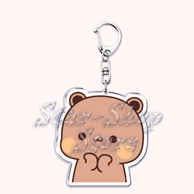 Lovely Bubu Dudu Rose Love Keychains Couple Bear Panda Pendant Mica Keychain Móc Khóa In Theo Yêu Cầu, Chất Liệu Mica Trong Suốt In 2 Mặt , Dày 4mm 40 Lovely Bubu Dudu Rose Love Keychains Couple Bear Panda Pendant Mica Keychain Móc Khóa In Theo Yêu Cầu, Chất Liệu Mica Trong Suốt In 2 Mặt , Dày 4mm - Ảnh 40